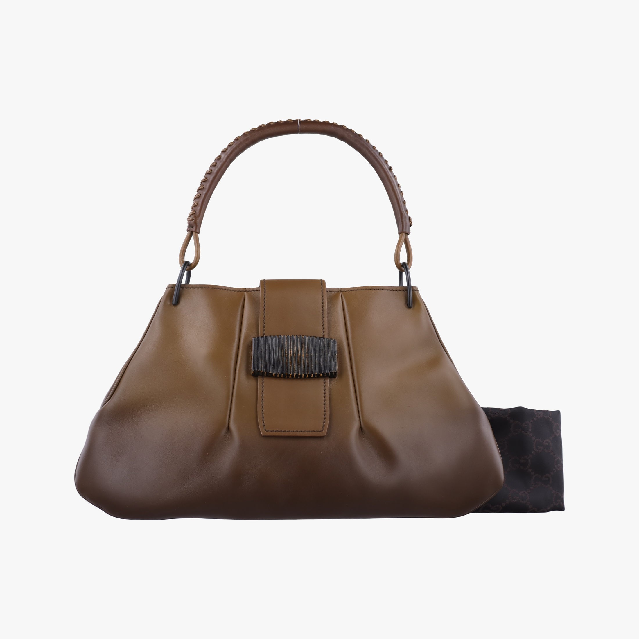 Rakuten - 【中古】グッチGucciホーボー ブラウン レザー 105374