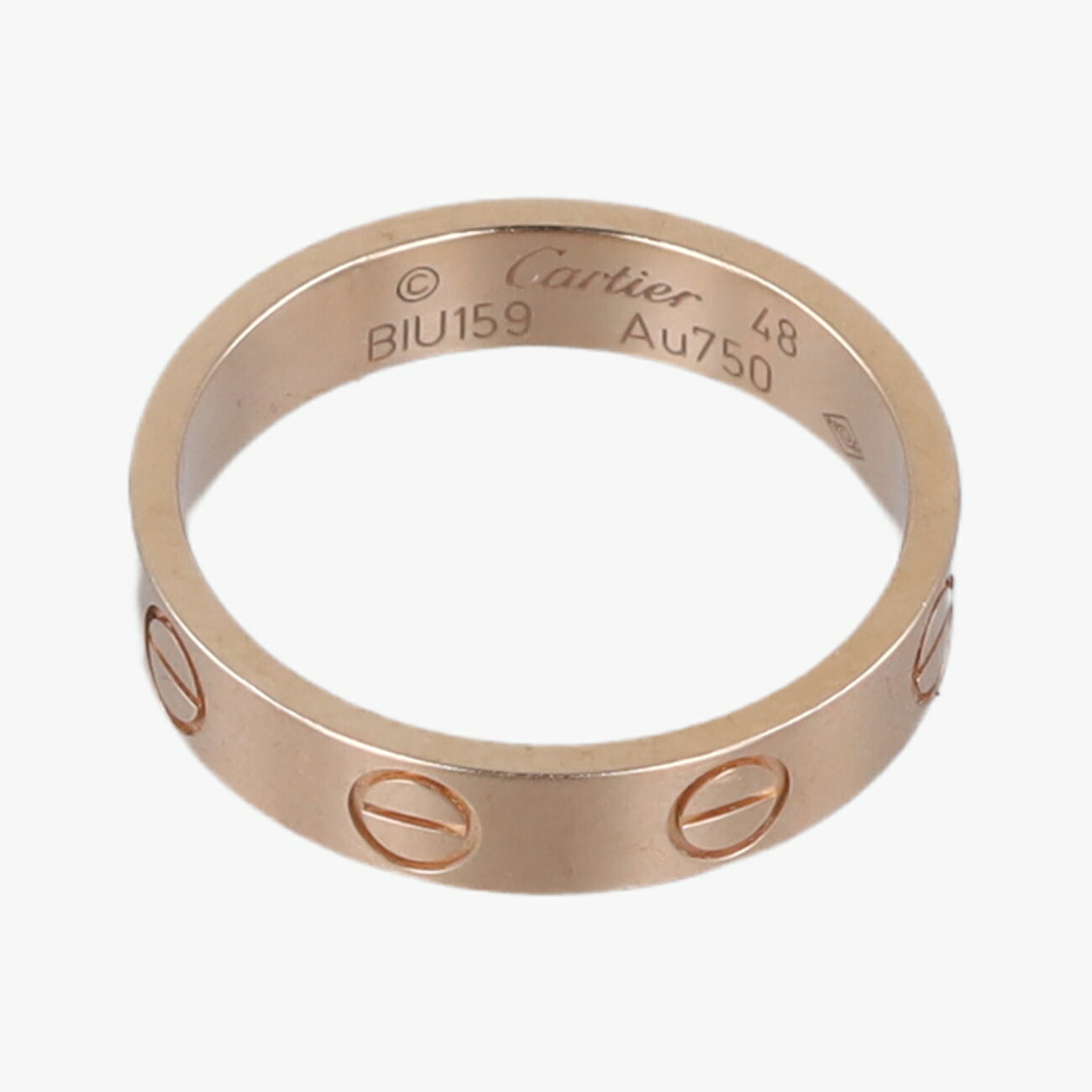 【中古】カルティエCartierミニラブ ゴールド AU750 B4085248 BIU159