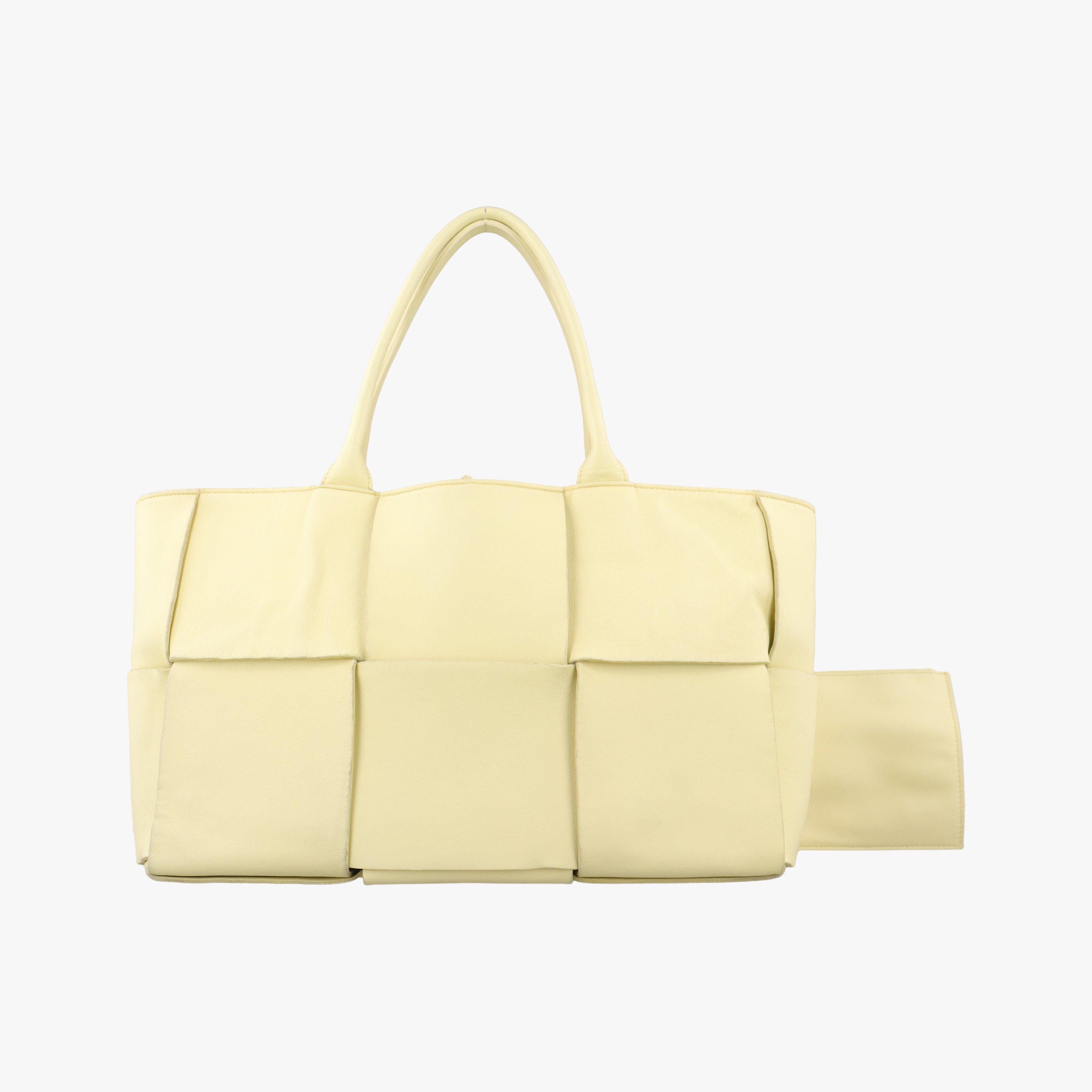 Rakuten - 【中古】ボッテガヴェネタBottega Venetaスモールザ アルコトート イエロー ラムスキン B093318640