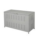 屋外用大容量ゴミ収納ボックス 大容量 選べるサイズ 160L/210L/350L 蓋付き 脚付き ごみストッカー ベランダ ゴミ荒らし防止 カラスよけ 野良猫よけ ゴミステーション