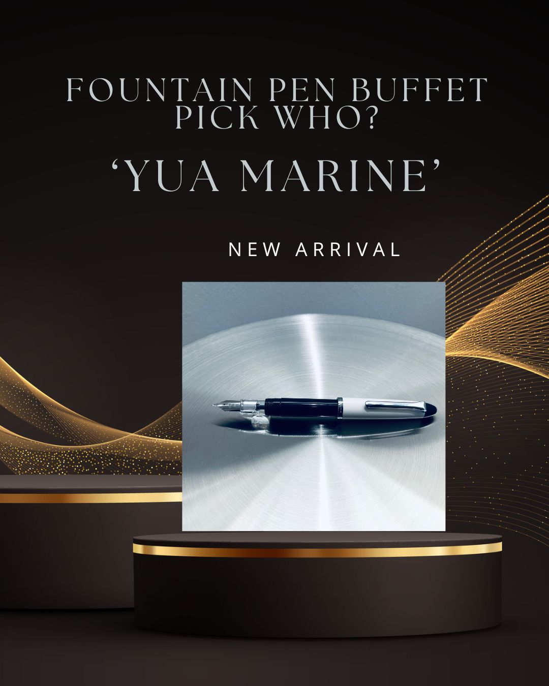 【深い海のような自分だけの一本◇ 万年筆】 万年筆ビュッフェ セーラー万年筆 細字 初心者 万年筆 ペン先 ブルー プレゼント 万年筆 インクカートリッジ プレ...