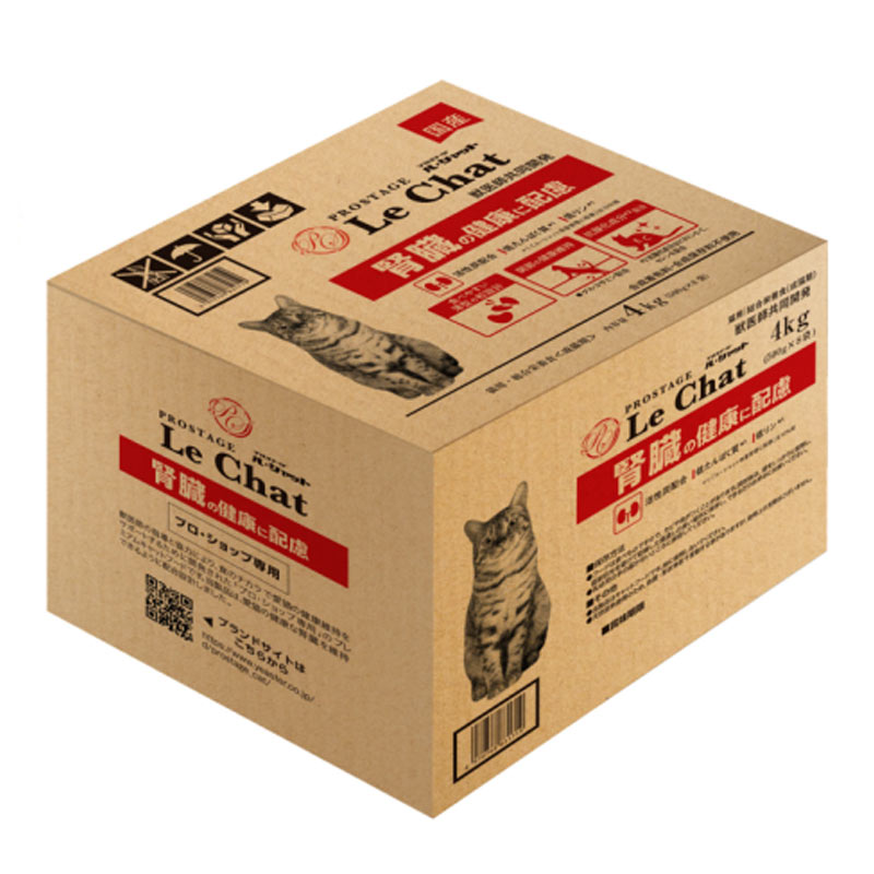 Rakuten - [正規品] イースター　猫ドライ　プロステージ　ル・シャット　腎臓の健康に配慮　4kg（500g×8）旧：デトレ　国産　ルシャット　キャットフード　成猫　小粒　多頭飼育