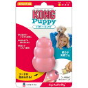 愛犬用　しつけ/知育玩具　KONG　パピーコング　XS　ピンク　超小型犬　子犬用　ゴムの硬さ；柔らかめ　犬　おもちゃ　オモチャ　トレーニング　コング