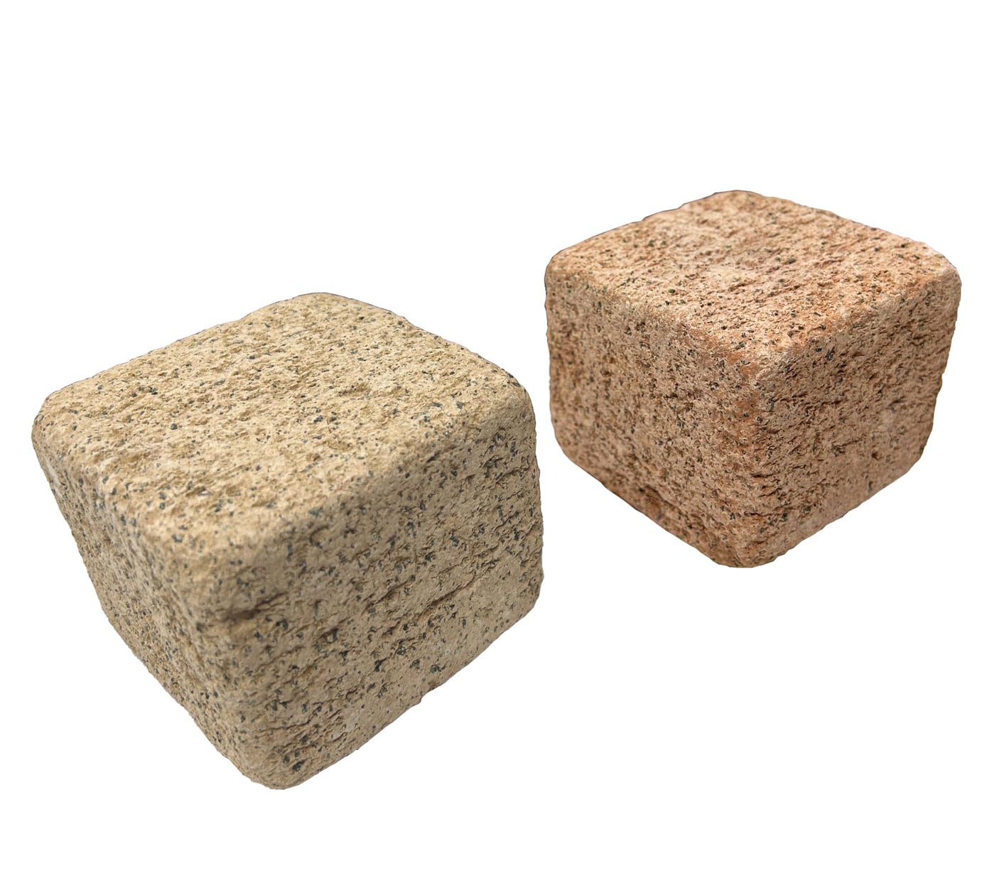 花壇 ピンコロ レンガ ブロック エコブリック キューブ 12個セット 花壇用 レンガブロック 庭 置くだけ ガーデニング おしゃれ diy レンガ コンクリート製 かわいい ミックス 約95×95×80mm 2