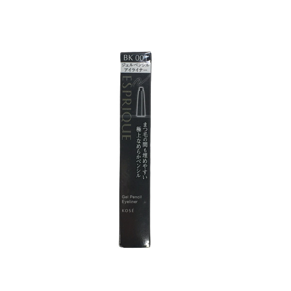 ジェルペンシル アイライナー / BK001 ブラック / 0.1g / 無香料