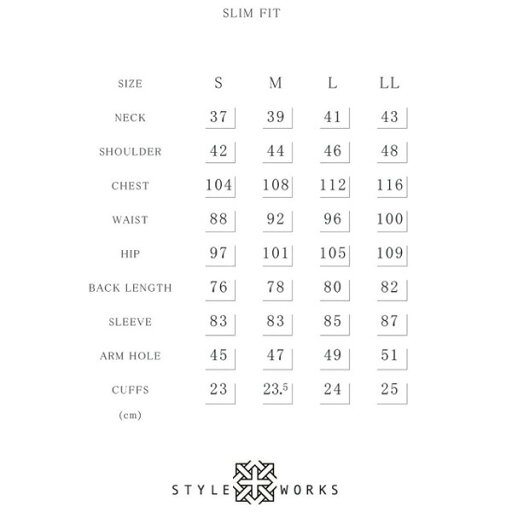 国産長袖 綿100%起毛ツイルドレスシャツ スリムフィット カッタウェイワイドカラー ブラウン無地 メンズ