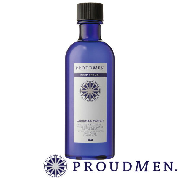 GROOMING WATER （グルーミングウォーター)全身化粧水 200ml ／PROUDMEN(プラウドメン)【即日発送】【RCP】【ゆうパケット対応不可】