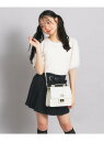 PINK-latte 【CECIL McBEE コラボ】ショルダーバッグ ピンク ラテ バッグ ショルダーバッグ ブラック ホワイト【送料無料】