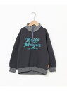 【SALE/40%OFF】KRIFF MAYER (K)裏起毛 ハーフジップ スウェット クリフメイヤー トップス スウェット・トレーナー ネイビー グレー カ...