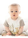fillot de bebe reduction オーガニックコットンクマチェック半袖Tシャツ(70~90cm) ベベ オンライン ストア マタニティウェア・ベ...