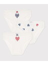 PETIT BATEAU ショーツ3枚組 プチバトー インナー・ルームウェア ショーツ【送料無料】
