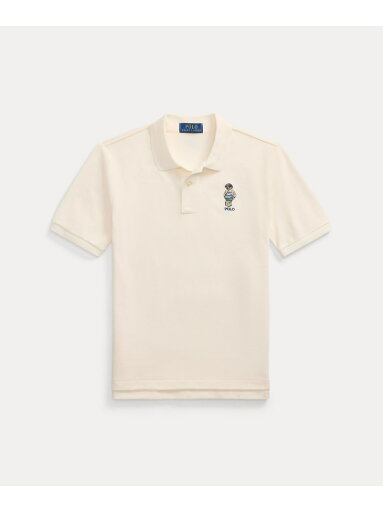POLO RALPH LAUREN (ボーイズ 8才~20才)Polo ベア コットン メッシュ ポロシャツ ラルフローレン トップス ポロシャツ ベージュ【送料無料】 POLO RALPH LAUREN (ボーイズ 8才~20才)Polo ベア コットン メッシュ ポロシャツ ラルフローレン トップス ポロシャツ ベージュ【送料無料】