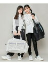 JENNI 【大容量42L】ラバーワッペン3wayボストンバッグ ジェニィオンラインショップ バッグ ボストンバッグ グレー ブラック【送料無料】