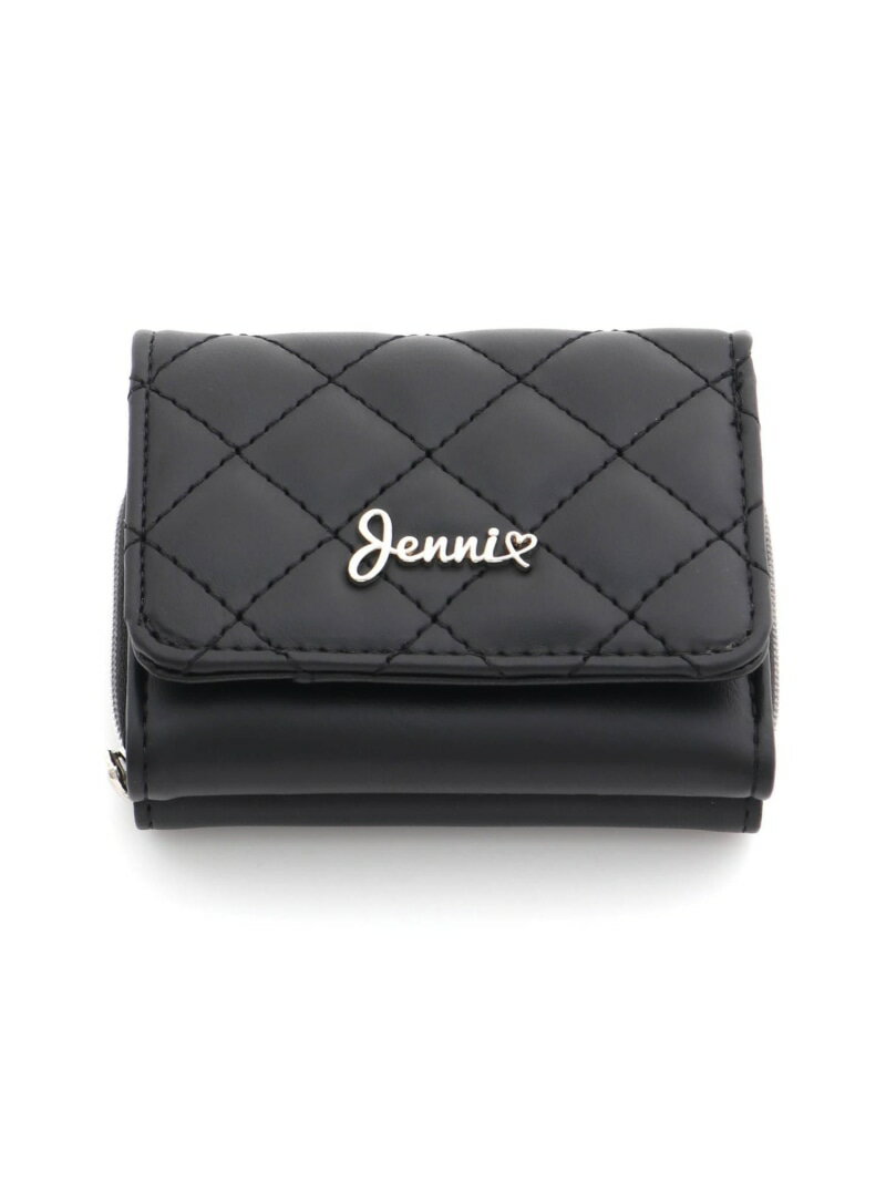 JENNI キルティングミニウォレット ジェニィオンラインショップ 財布・ポーチ・ケース 財布 ブラック ..