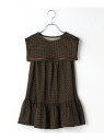 【SALE／37%OFF】COMME CA FILLE 天竺ミニドットプリントワンピース コムサ・フィユ ワンピース・ドレス ワンピース【RBA_E】【送料無料】 1