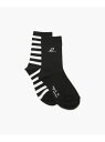 agnes b. ENFANT AC57 E CHAUSSETTE キッズ ソックス アニエスベー 靴下・レッグウェア 靴下 ブラック