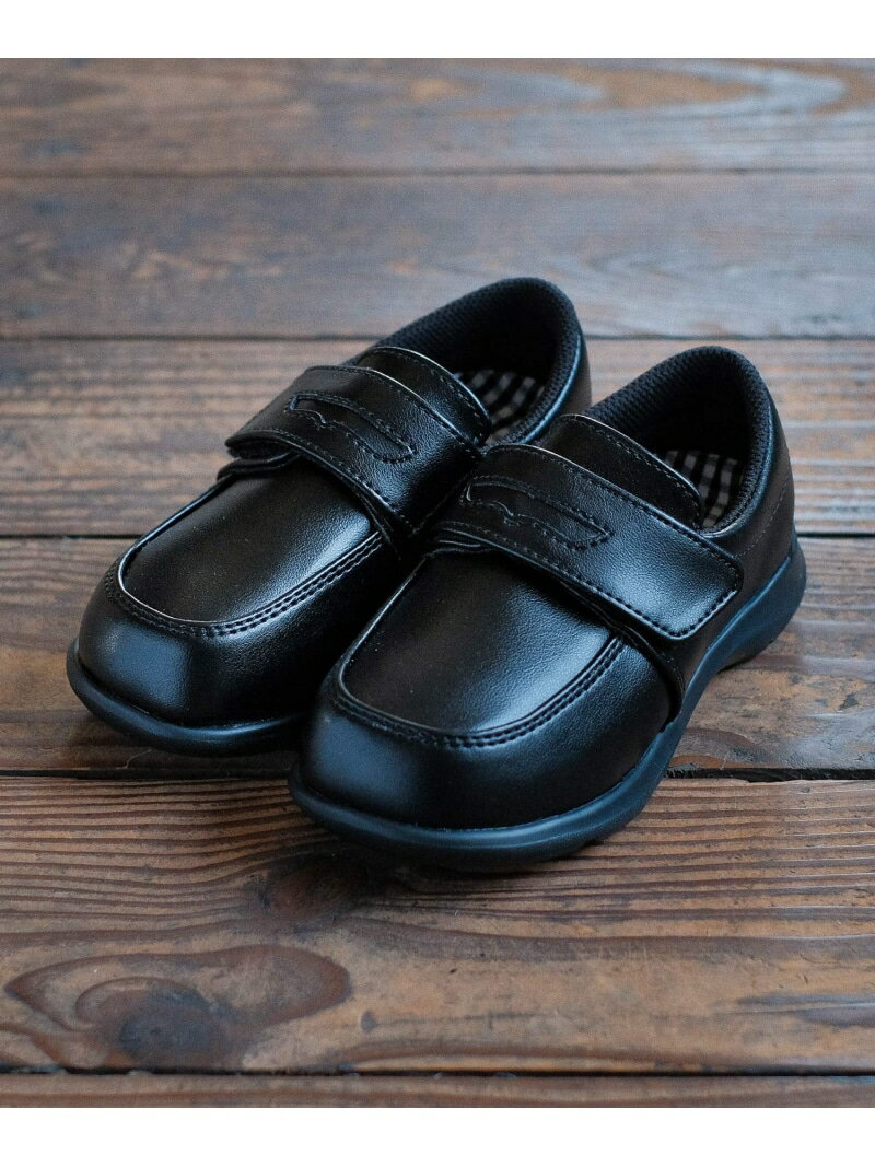 CARROT 【MoonStar】 CR C2092 ローファー 2E 19.0-24.5cm ムーンスター シューズ・靴 ローファー ブラ..