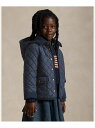 POLO RALPH LAUREN (ガールズ 2才~6才)キルテッド ウォーターリペラント バーン ジャケット ラルフローレン ジャケット・アウター その他の...