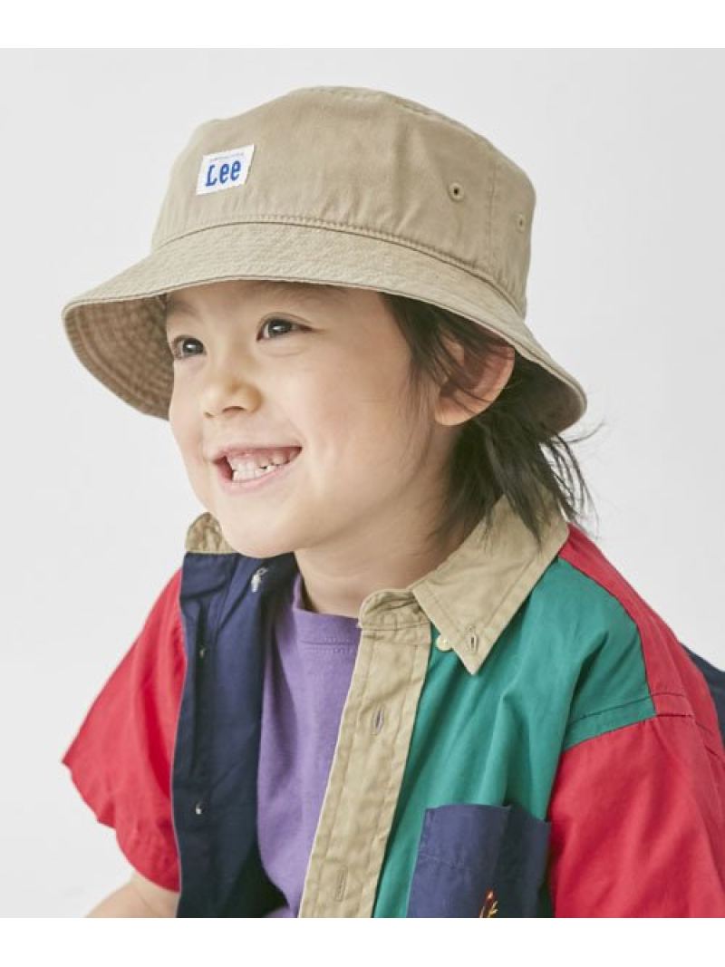 Lee LeeKIDS BUCKET COTTON TWILL オーバーライド ファッション雑貨 その他のファッション雑貨 ベージュ ブラック カーキ オレンジ レッド ピンク ネイビー ホワイト