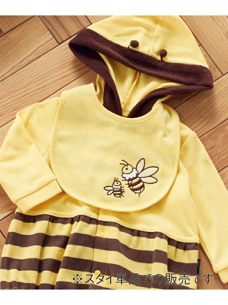 【SALE/50%OFF】COMME CA ISM 昆虫 リバーシブルスタイ コムサイズム マタニティウェア・ベビー用品 その他のベビーグッズ レッド イエロー【RBA_E】