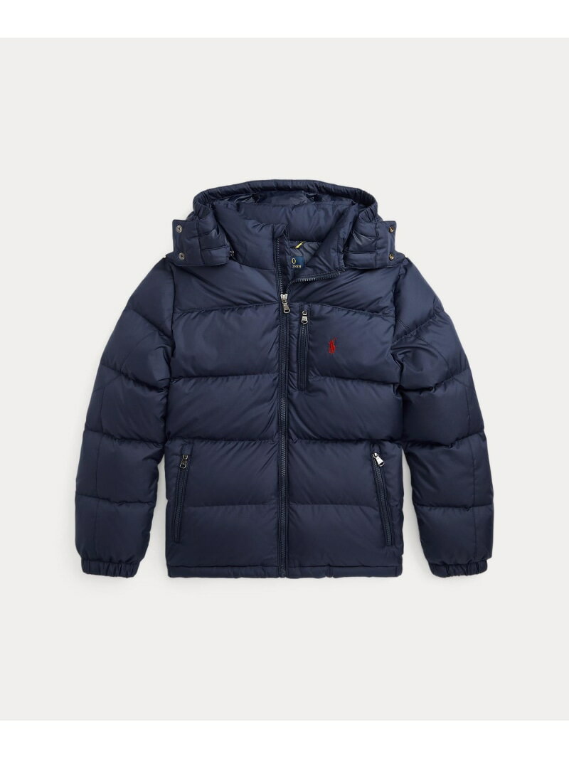 POLO RALPH LAUREN (ボーイズ 8才~20才)リップストップ ダウン フーデッド ジャケット ラルフローレン ジャケット・アウター ダウンジャケ...