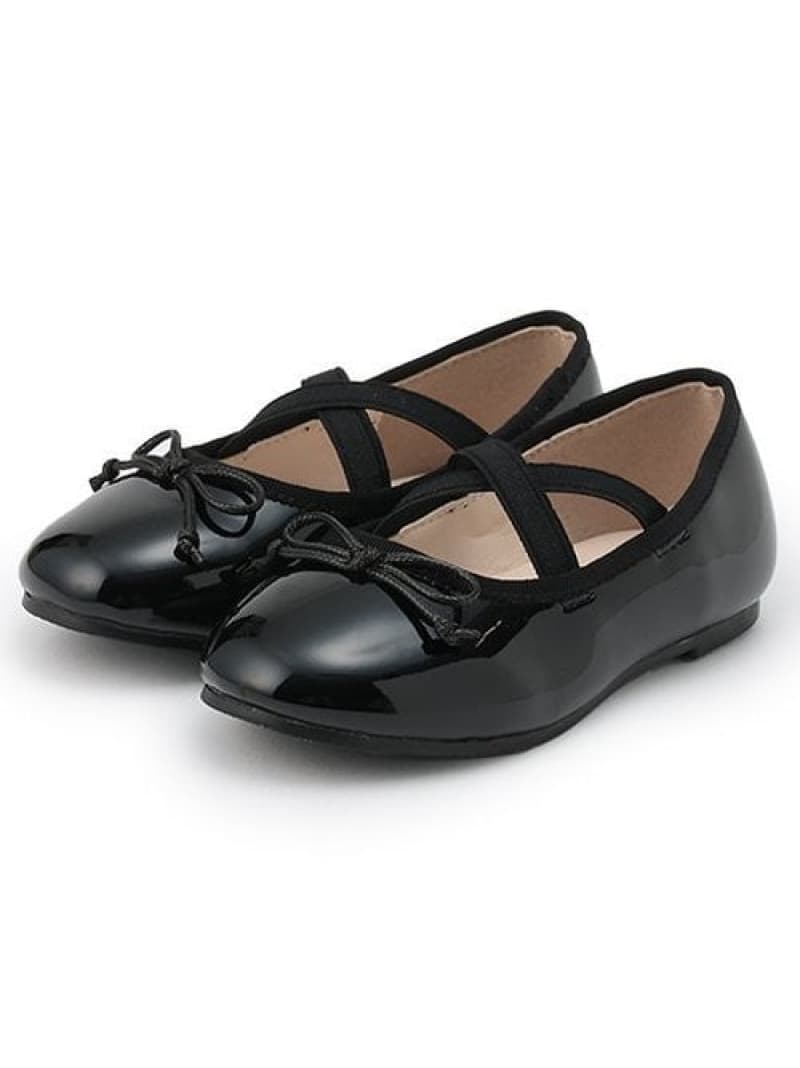 petit main バレエシューズ ナルミヤオンライン シューズ・靴 バレエシューズ ピンク シルバー ベージュのサムネイル