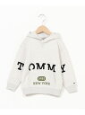 【SALE／40 OFF】TOMMY HILFIGER (K)TOMMY HILFIGER(トミーヒルフィガー) MULTIPLACEMENT LOGO HOODIE トミーヒルフィガー トップス パーカー フーディー グレー【RBA_E】【送料無料】