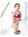 【SALE/50%OFF】SENSE OF WONDER スザンナ浴衣セット ナルミヤオンライン 着物・浴衣・和装小物 浴衣 パープル ピンク イエロー【RBA...