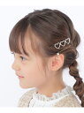 SHIPS KIDS SHIPS KIDS:パール モチーフ ヘアピン セット シップス ヘアアクセサリー バレッタ・ヘアクリップ・ヘアピン ホワイト