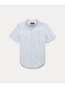 POLO RALPH LAUREN (ボーイズ 8才~20才)ストライプド コットン オックスフォード ショートスリーブ シャツ ラルフローレン トップス シャツ・ブラウス【送料無料】
