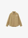 THE NORTH FACE ロングスリーブヌプシシャツ(キッズ) ザ・ノース・フェイス トップス ポロシャツ ブラック カーキグリーン【送料無料】