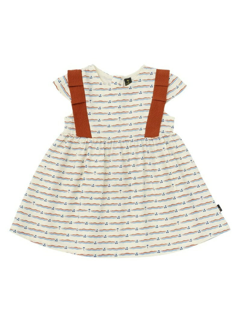 【SALE／70%OFF】moimoln 配色バンド・半袖ワンピース モイモルン ワンピース・ドレス ワンピース ホワ..