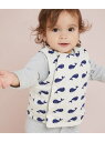 PETIT BATEAU プリントベスト プチバトー トップス ベスト・ジレ ネイビー【送料無料】