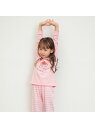 【SALE/30%OFF】BREEZE WEB限定 バラエティユニ長袖パジャマ エフオーオンラインストア インナー・ルームウェア パジャマ ピンク ホワイト グ...