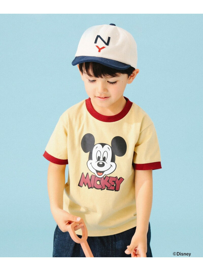 B:MING by BEAMS Disney / B:MING by BEAMS / MICKEY 󥬡 ץ T(80~150cm) ӡߥ 饤եȥ Х ӡॹ ȥåץ åȥT  ۥ磻