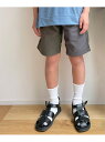 【SALE/40%OFF】ikka 【キッズ】ナイロンタスランハーフパンツ(100~160cm) イッカ パンツ その他のパンツ ブルー ベージュ グリーン【RBA_E】(4)