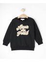 【SALE/40%OFF】THE SHOP TK 【110-150/裏起毛】ぷっくりロゴプルオーバー/洗濯機OK ザ ショップ ティーケー トップス スウェット...