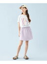UNFILO 【110-150cm】FINE MOVE ラップキュロット アンフィーロ パンツ キュロット パープル ブルー ピンク ブラック【送料無料】