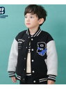 【SALE/50%OFF】KP KPBOY(ケーピーボーイ)恐竜ワッペンスタジャン(90~130) ナルミヤオンライン ジャケット・アウター その他のジャケット・アウター グリーン【RBA_E】【送料無料】
