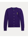 POLO RALPH LAUREN (ガールズ 7才~16才)Polo ベア ミニケーブル コットン カーディガン ラルフローレン トップス カーディガン パー...