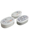 BACKYARD FAMILY キャラクター ランチ容器 3Pセット SRS3SAG ローラ 食器・調理器具・キッチン用品 弁当箱・ランチボックス