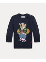 POLO RALPH LAUREN (ベビー)Polo ベア クルーネック セーター ラルフローレン トップス ニット ネイビー【送料無料】