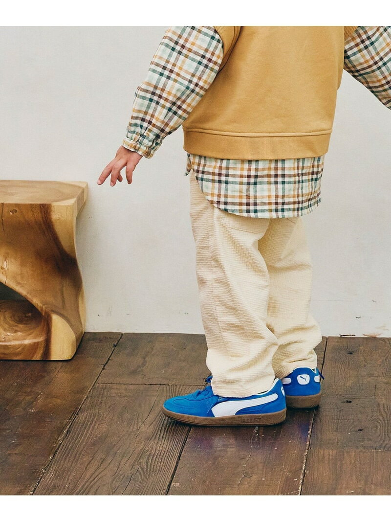 p.premier コーデュロイワイドストレートパンツ エフオーオンラインストア パンツ その他のパンツ ホワ..