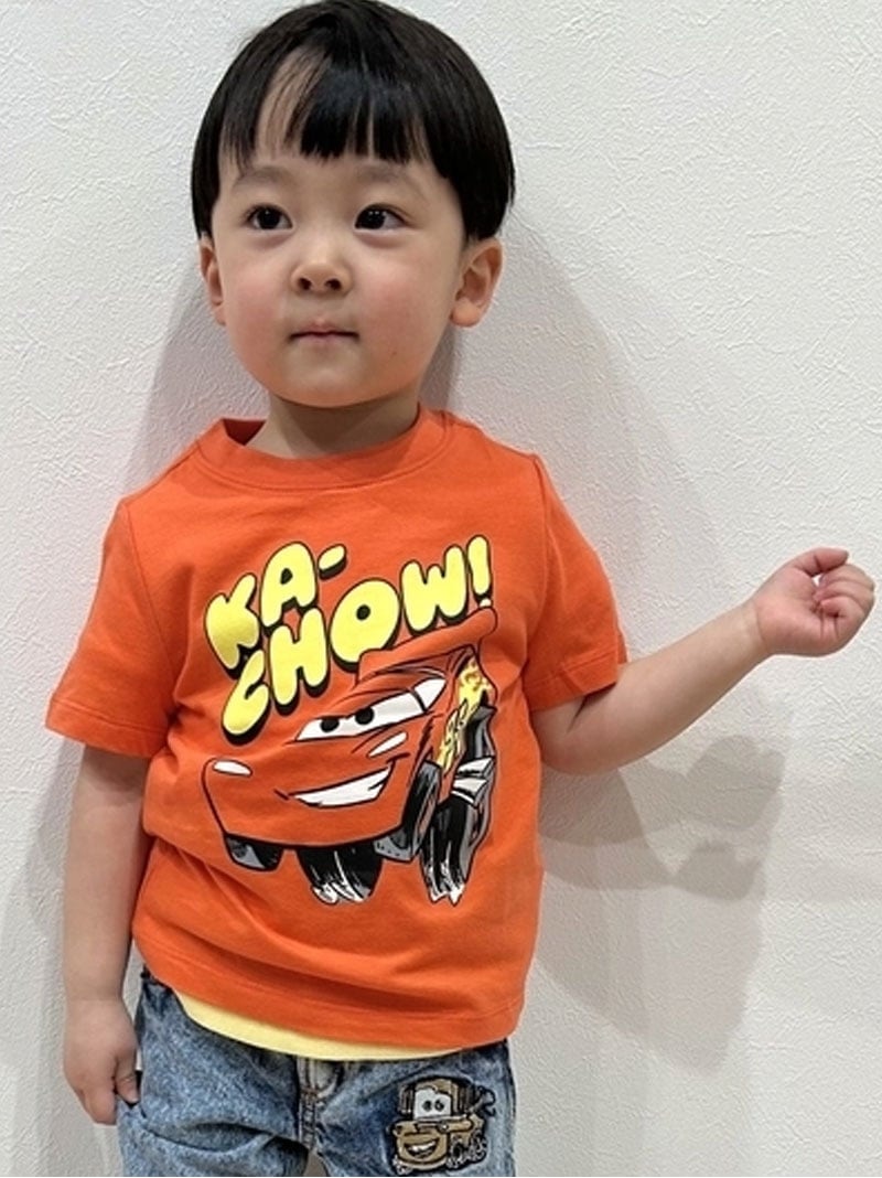 GAP (K)babyGap ｜ ディズニー グラフィックTシャツ ギャップ トップス カットソー・Tシャツ オレンジ