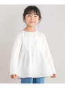 【SALE/30%OFF】BeBe Petits Pois Vert 【店舗限定】ポンチ+花ジャガードスカラップトップス(95~160cm) ベベ オンライン ...