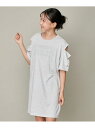 JENNI love エンボスロゴ肩あきビッグTワンピ ジェニィオンラインショップ ワンピース・ドレス ワンピース グレー ブルー ブラック【送料無料】