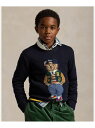 POLO RALPH LAUREN (ボーイズ 8才~20才)Polo ベア クルーネック セーター ラルフローレン トップス ニット ネイビー【送料無料】