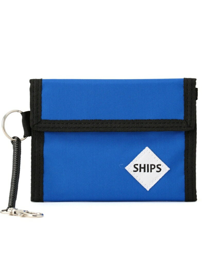 SHIPS KIDS SHIPS KIDS:ロゴ ウォレット シップス 財布・ポーチ・ケース 財布 ブルー グリーン パープル