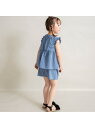 branshes 【WEB限定/DRC】袖フリルアソートセットアップ ブランシェス トップス ノースリーブ・タンクトップ ブルー ピンク