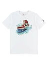 Jordan ジュニア(130-170cm) Tシャツ JORDAN(ジョーダン) JDB AJ1 WAVE SS TEE ルーキーキッズ トップス カットソー・Tシャツ ホワイト(4)